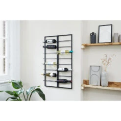 Lifa Living Wijnrek Luc Voor 8 Flessen, 30 X 9,5 X 99,5 Cm -Huishoudelijke Artikelen Verkoop 1000022249 0102