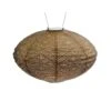 Lumiz Solar Buitenlampion Ikat Oval - Solar Tuinverlichting - 40 Cm - Goud