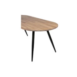 WOOOD Tablo 2-Standen Poot Conisch 1 Stuks - Metaal - Zwart - 72x79x10 -Huishoudelijke Artikelen Verkoop 1000039075 0103