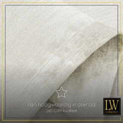 LW Collection Gordijnen Wit 270x290cm Chenille Kant En Klaar 1 Stuk 3 LW Collection Gordijnen Wit 270x290cm Chenille Kant En Klaar 1 Stuk -Huishoudelijke Artikelen Verkoop 1000061544 0103