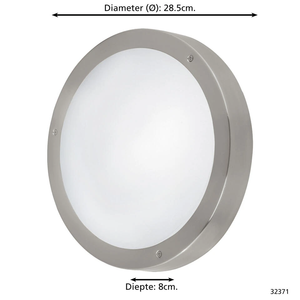 EGLO Vento 2 - buitenverlichting - LED wandlamp met sensor - wit/staal EGLO Vento 2 - buitenverlichting - LED wandlamp met sensor - wit/staal -Huishoudelijke Artikelen Verkoop 1000072125 0103