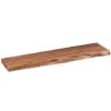 Wandplank Edwin 90cm - Hout - Bruin