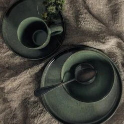 Dutch Rose Bord 27 Cm Groen -Huishoudelijke Artikelen Verkoop 1000085848 0102