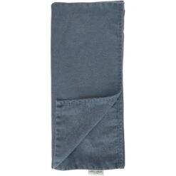 Laura Ashley Tafelloper Blauw Dubbelzijdig Uni/Wild Clematis 40x150cm -Huishoudelijke Artikelen Verkoop 1000093100 0103