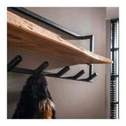 Kalfort Stockton Kapstok Met Hoedenplank 6 Haken - 25x100x32 Cm -Huishoudelijke Artikelen Verkoop 1000094091 0103
