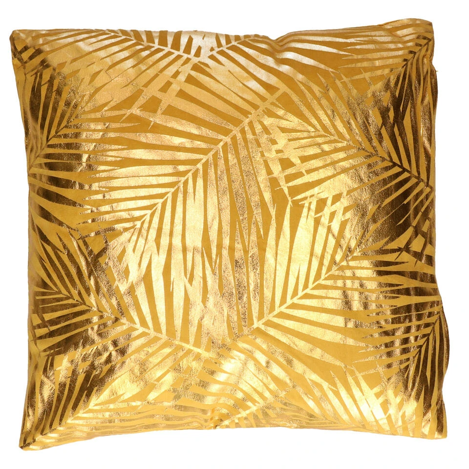 Atmosphera Sierkussen - Palmen Print - Okergoud - 40 X 40 Cm Atmosphera Sierkussen - Palmen Print - Okergoud - 40 X 40 Cm -Huishoudelijke Artikelen Verkoop 1000095404