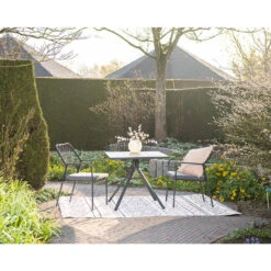 Garden Impressions Ross Tuinstoel - Zwart -Huishoudelijke Artikelen Verkoop 1000096410 0102
