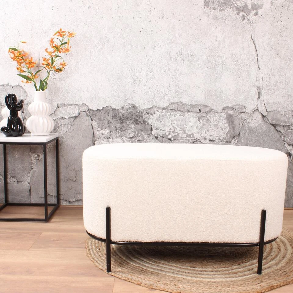 DS4U® Torben Hocker Duo - Stof - Wit DS4U® Torben Hocker Duo - Stof - Wit -Huishoudelijke Artikelen Verkoop 1000098385 0103