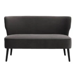 Bank Hasvik Stax 2-zits - Velvet 84 Antraciet