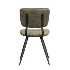 Eetkamerstoel Brim - Stof - Olijfgroen -Huishoudelijke Artikelen Verkoop 10302514 0900