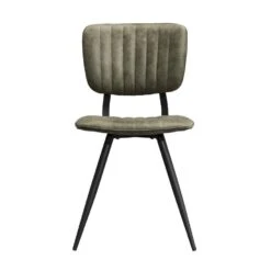 Huishoudelijke Artikelen Verkoop 19 Eetkamerstoel Brim - Stof - Olijfgroen