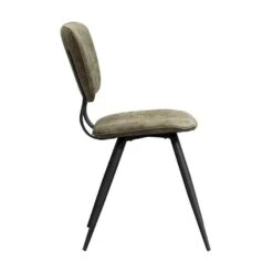 Eetkamerstoel Brim - Stof - Olijfgroen -Huishoudelijke Artikelen Verkoop 10302514 8000