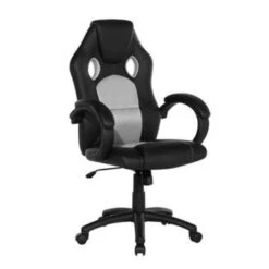 Huishoudelijke Artikelen Verkoop 25 Beliani Bureaustoel FIGHTER - Zwart Kunstleer