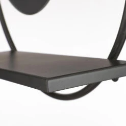 Mica Decorations Phoenix Wandspiegel Zwart -Huishoudelijke Artikelen Verkoop 1198049187 0102