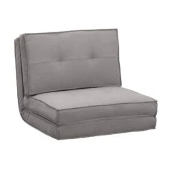 Slaapfauteuil Sion - Grijs - 59x70x71 Cm -Huishoudelijke Artikelen Verkoop 12600450 0300
