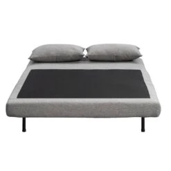 Slaapbank Luzern - Grijs - 81x121x90 Cm -Huishoudelijke Artikelen Verkoop 12600465 0101