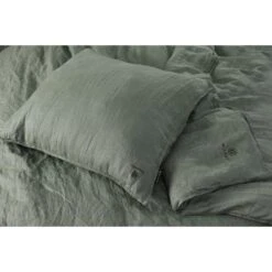 BLCKOUT Alabama - Linnen - Dekbedovertrek - 240x200/220 Cm - Groen -Huishoudelijke Artikelen Verkoop 1448604970 0102