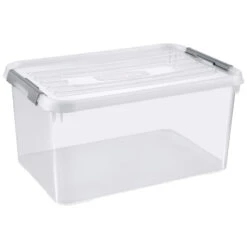 Curver Handy+ Opbergbox - 50L - 3 Stuks - Transparant Met Deksel -Huishoudelijke Artikelen Verkoop 1645168536 0103