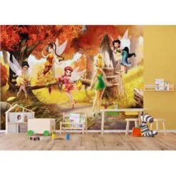 Disney Fotowand - Winnie De Poeh - Geel, Groen En Blauw - 360 X 254 Cm -Huishoudelijke Artikelen Verkoop 1686656638 0103