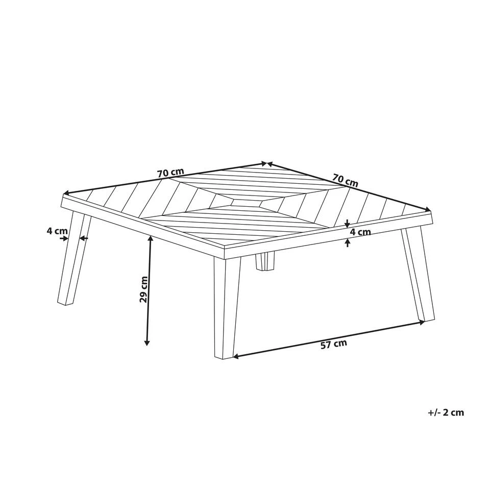 Beliani Salontafel BARATTI - Lichte Houtkleur Acaciahout Beliani Salontafel BARATTI - Lichte Houtkleur Acaciahout -Huishoudelijke Artikelen Verkoop 3ab544a8e3054b46b46e3d5a353a8285