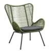 Loungefauteuil Monaco - Groen - Incl. Kussen