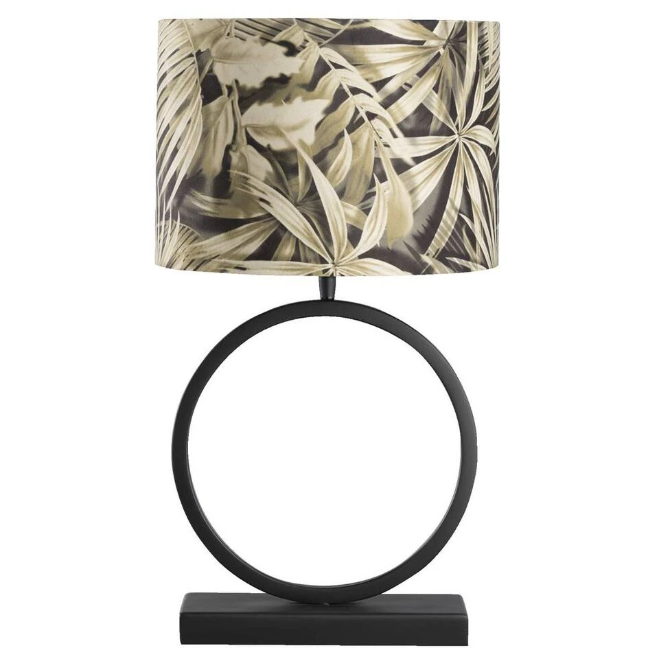 Voet Tafellamp Xavi - Zwart - 38x27x11 Cm Voet Tafellamp Xavi - Zwart - 38x27x11 Cm -Huishoudelijke Artikelen Verkoop 60351005 0102