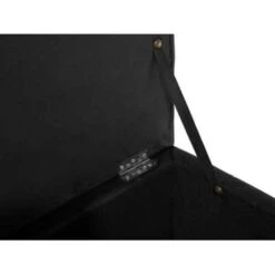 Beliani Ottomaan MICHIGAN - Zwart Kunstleer -Huishoudelijke Artikelen Verkoop 6059811ea26047538c2551d4000269f4