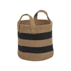 Beliani Mand GEREDE - Beige Jute -Huishoudelijke Artikelen Verkoop 7497dced778f45bbbe000ca700d3289f
