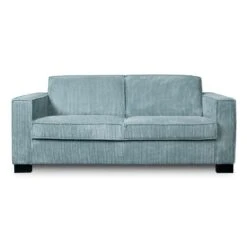 Bank Stuttgart 3-zits - Ribcord - Ijsblauw