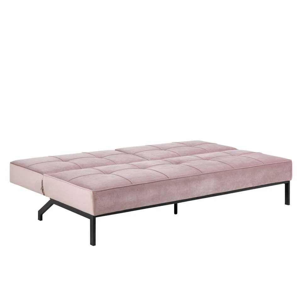 Slaapbank Linz - Velvet Roze Slaapbank Linz - Velvet Roze -Huishoudelijke Artikelen Verkoop 81020378 0400