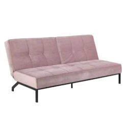 Slaapbank Linz - Velvet Roze 3 Slaapbank Linz - Velvet Roze -Huishoudelijke Artikelen Verkoop 81020378 0700
