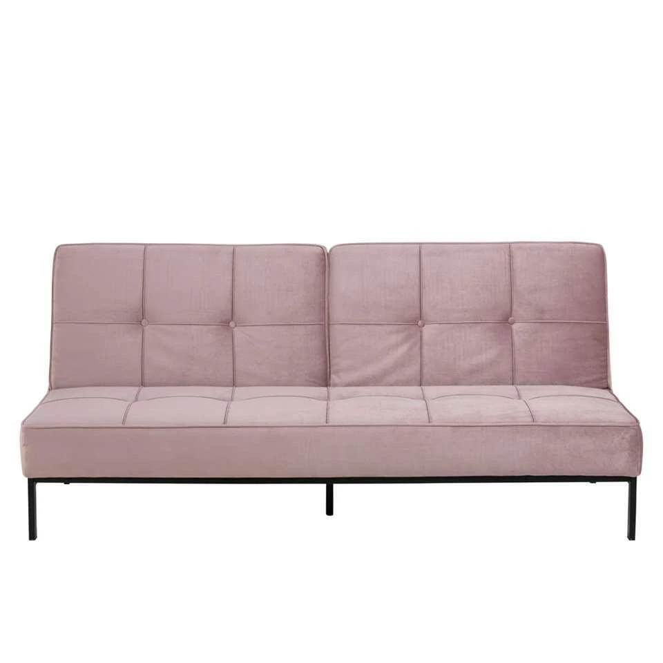 Slaapbank Linz - Velvet Roze Slaapbank Linz - Velvet Roze -Huishoudelijke Artikelen Verkoop 81020378