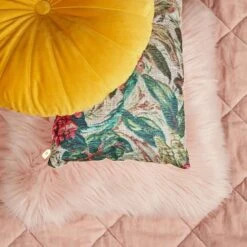 KAAT Amsterdam Plaid Ogibly - Roze - 260x260 Cm 3 KAAT Amsterdam Plaid Ogibly - Roze - 260x260 Cm -Huishoudelijke Artikelen Verkoop 81024741 0300