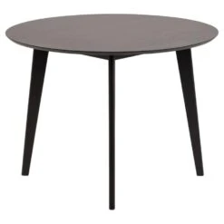Eetkamertafel Roxy - Zwart - 76xØ105 Cm 2 Eetkamertafel Roxy - Zwart - 76xØ105 Cm -Huishoudelijke Artikelen Verkoop 81026496 0300