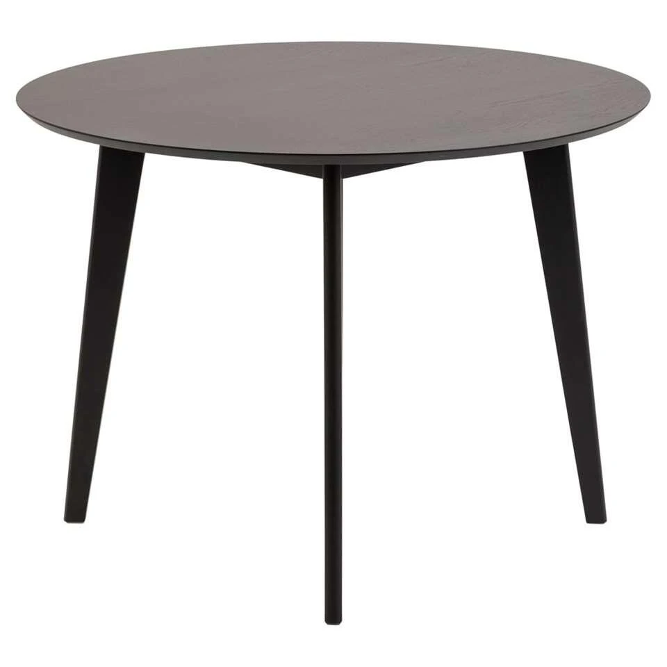 Eetkamertafel Roxy - Zwart - 76xØ105 Cm Eetkamertafel Roxy - Zwart - 76xØ105 Cm -Huishoudelijke Artikelen Verkoop 81026496 0300