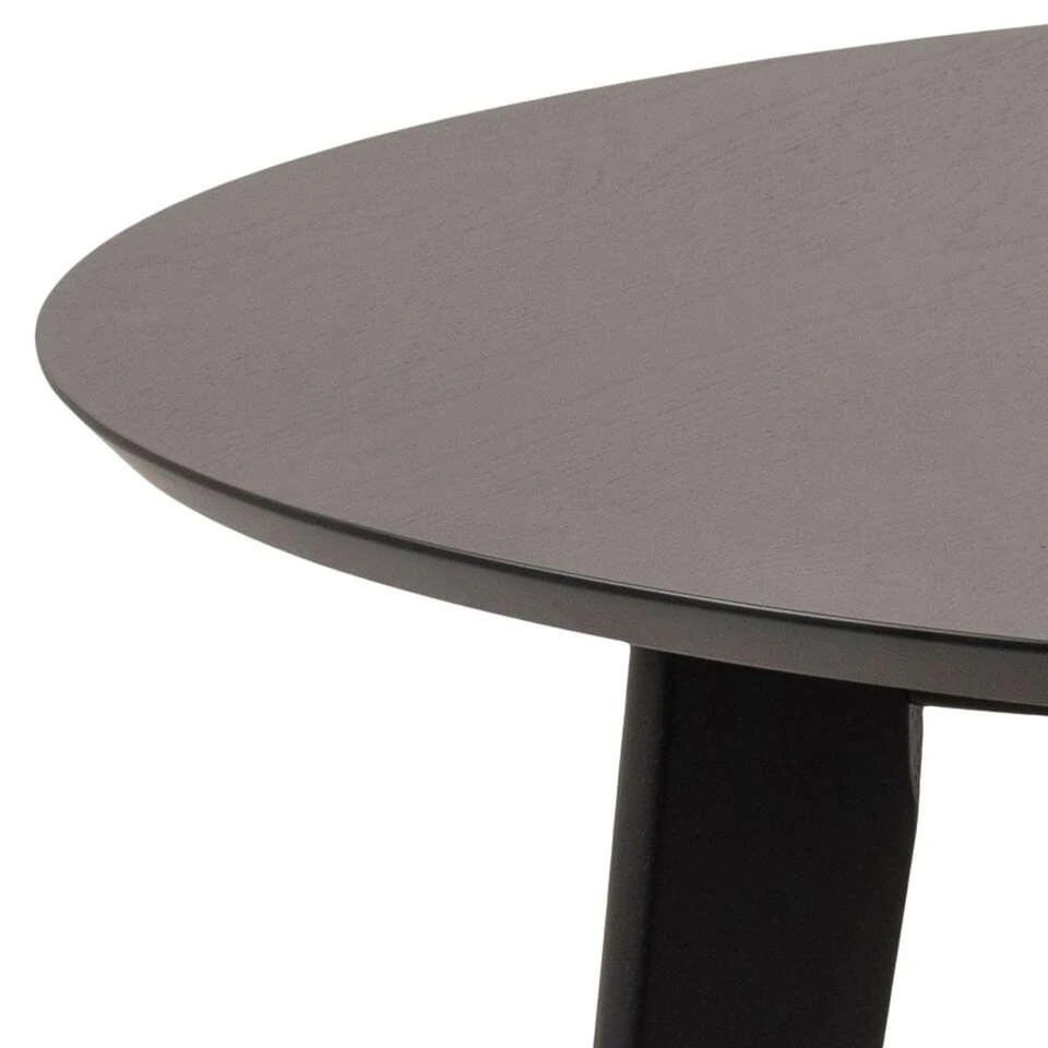Eetkamertafel Roxy - Zwart - 76xØ105 Cm Eetkamertafel Roxy - Zwart - 76xØ105 Cm -Huishoudelijke Artikelen Verkoop 81026496 0400