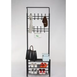 O'DADDY® Kapstok Staand - Schoenenrek - 18 Haken - 66x30x190cm - Zwart 2 O'DADDY® Kapstok Staand - Schoenenrek - 18 Haken - 66x30x190cm - Zwart -Huishoudelijke Artikelen Verkoop db877b99e4f5496b8b5226bbb727ea20