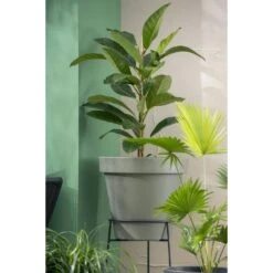 Bloempot Finn - Groen - 90% Gerecycled Kunststof - ø50 Cm -Huishoudelijke Artikelen Verkoop sf 54211142 1012